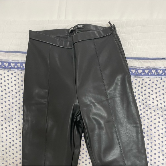 Zara Leather Pants - Picture 1 of 6